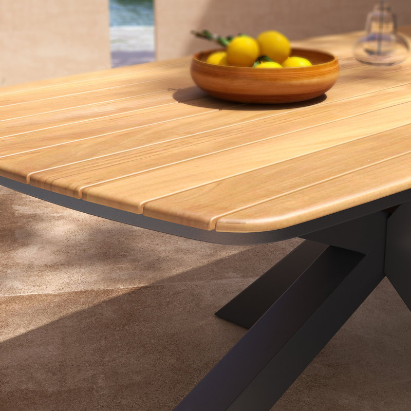 Table de salle à manger d'extérieur Myrrin
