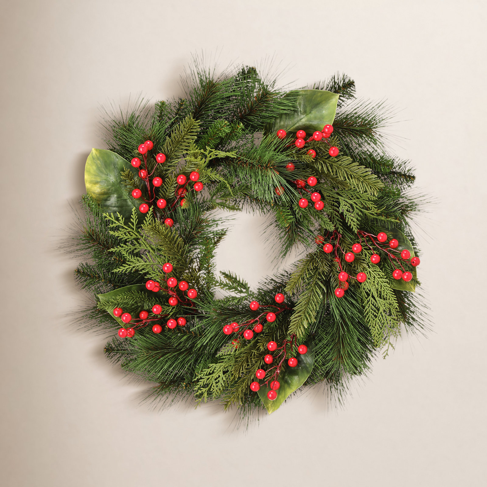 24" Pine Wreath