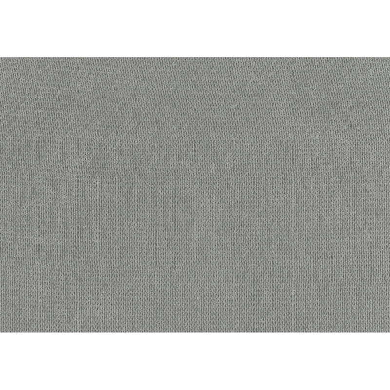 Cadre confortable en bois massif, revêtement texturé gris, tissu d'ameublement pour la décoration du salon, siège de salon