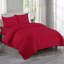 Microfiber No Pattern Duvet Cover Set with Pillowcases Included-115675830-115675834