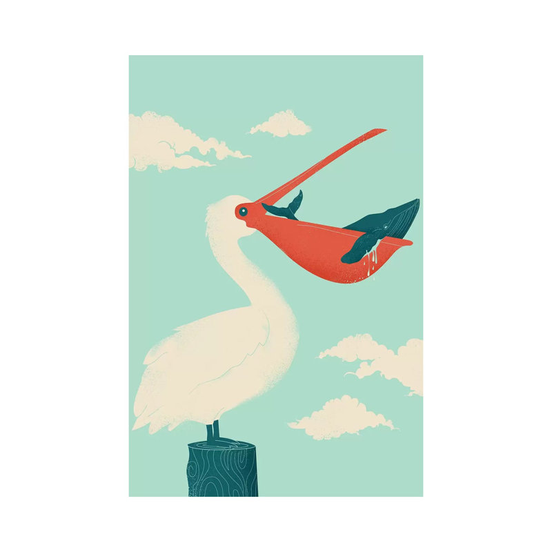 Big Catch by Jay Fleck - Wrapped Canvas Print, 20.32 cm H x 30.48 cm W