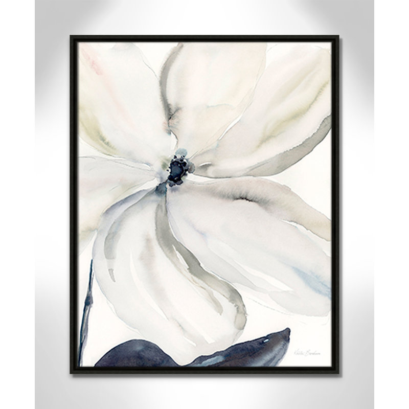 «Day Break Bloom I Print» par Kristen Brockmon, Espresso, H 29,5 po x l 23,5 po x P 2 po