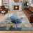 Machine Washable Indoor/Outdoor Chantille ACN2745 Botanical Rug-637692495-637692497