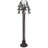 63" High Stained Glass Pond Lily 12 Light Floor Lamp-32492610