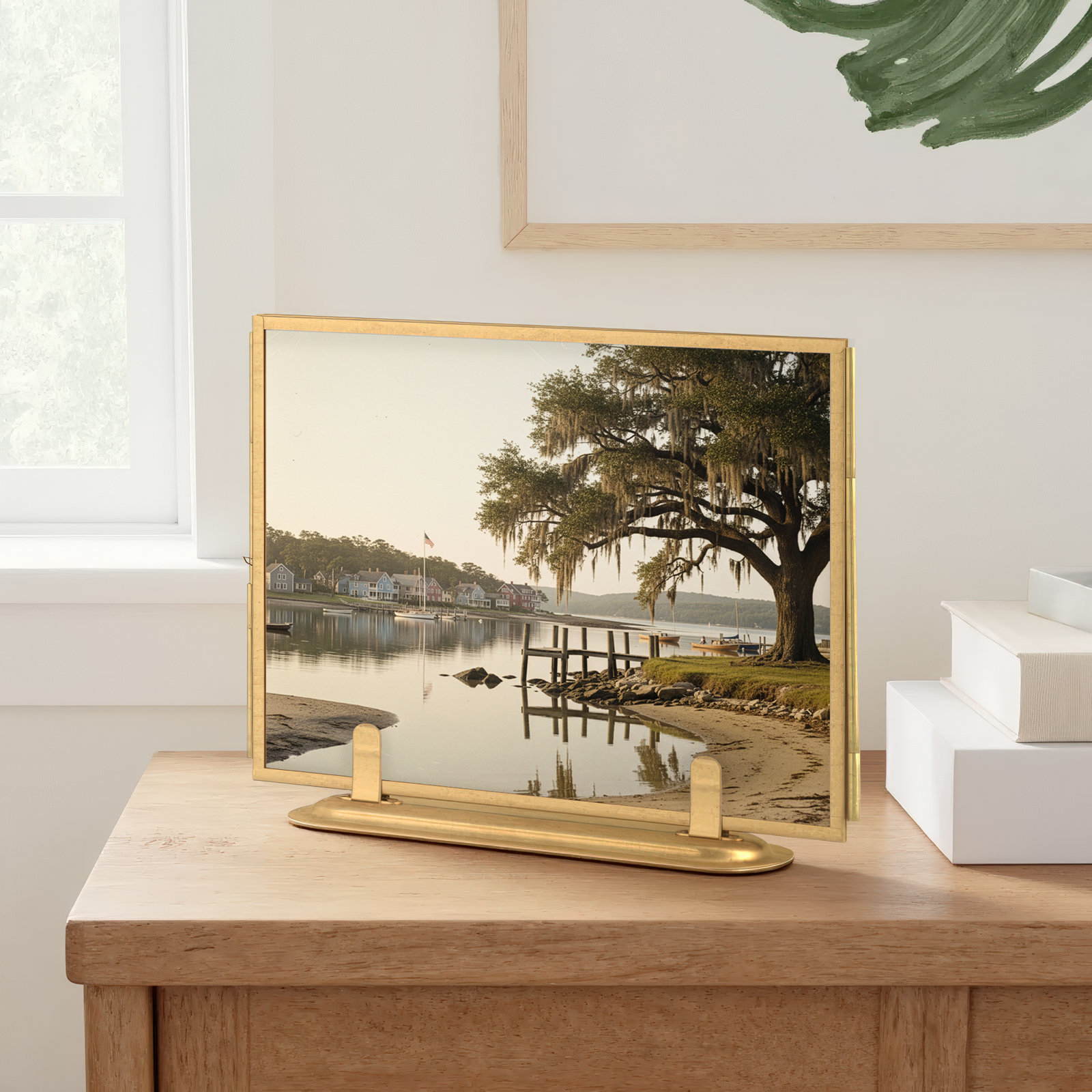 Cassidy Gold Metal Gilded Picture Frame - Set of 2