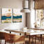 3 Piece Wrapped Canvas Print