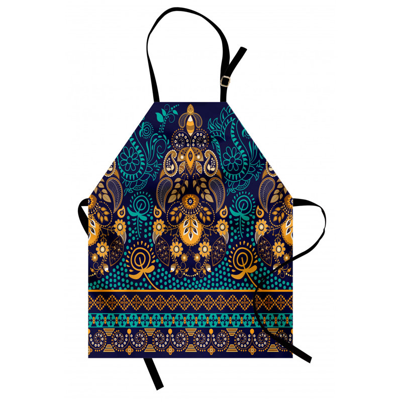 Tablier motif cachemire
