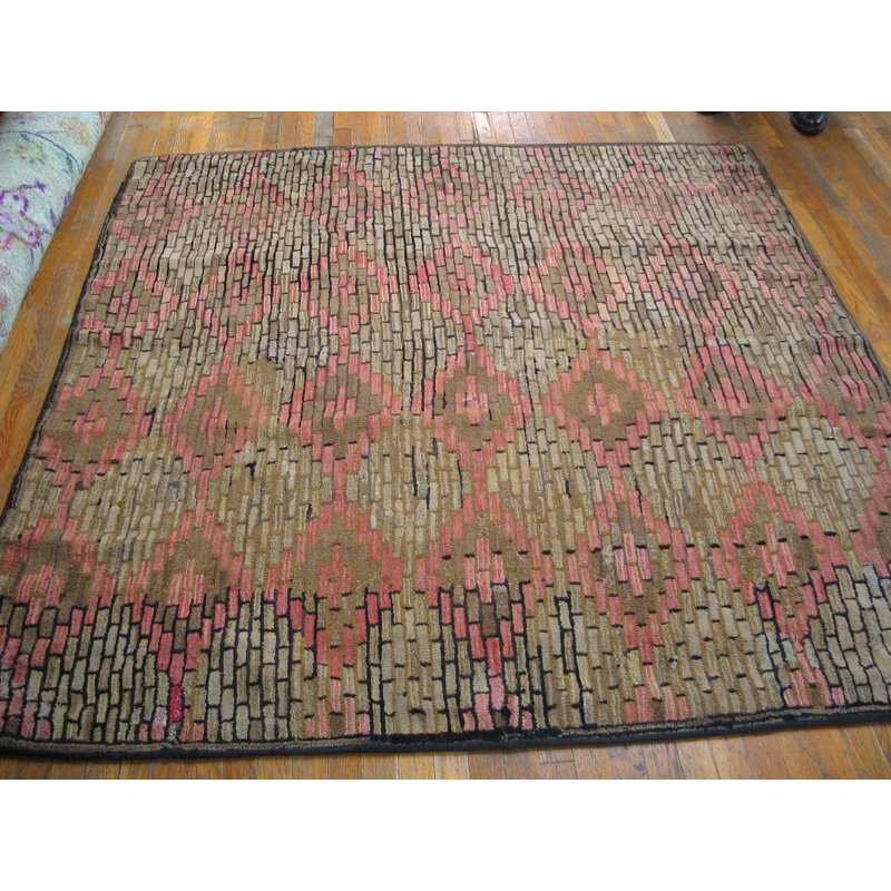 Wool Geometric Area Rug