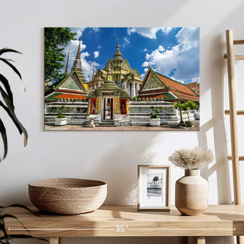 Wat Pho Temple, 16" H x 24" W