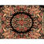 Tapis rectangulaire en laine noué à la main