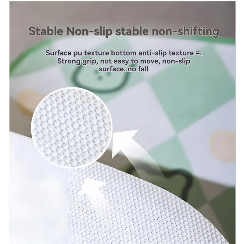 Tapis de sol pour animal de compagnie, 2 pièces, H 1 po x l 23,4 po x P 17,5 po
