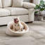 Lit luxueux en peau de mouton-1827879619