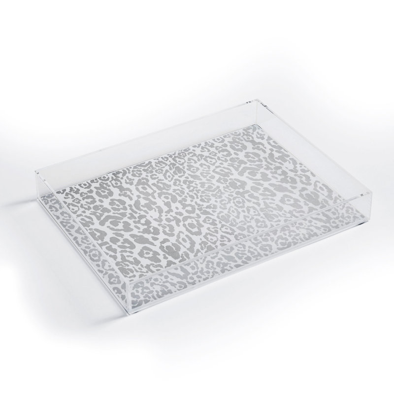 Plateau meuble-lavabo en acrylique gabriela fuente selena, H 2 po x l 8 po x P 6 po