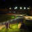 15.7'' Solar Powered Integrated LED Color Changing Outdoor Table Lamp