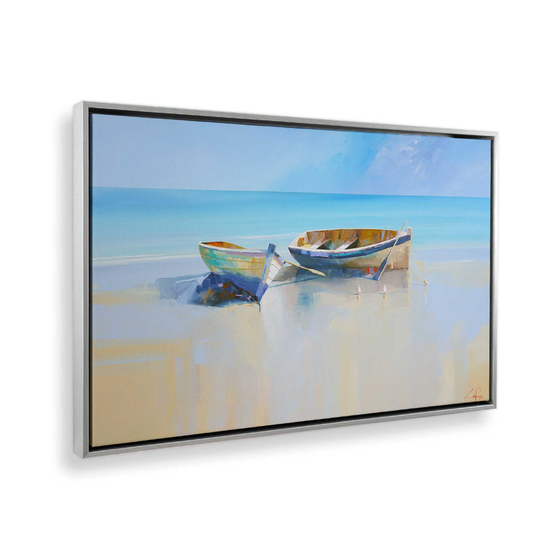 Barques au repos, Chrome poli