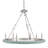Tidewater 6 - Light Wrought Iron Dimmable Wagon Wheel Chandelier