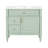 36" Single Bathroom Vanity With Ceramic Sink Andtilt-Out Drawer & 2 Drawers & Adjustable Shelf-642234314