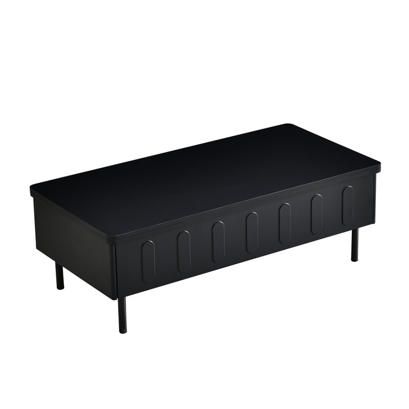 Modern Space Saving Centre Table with Foldable Top