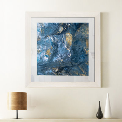 " Gilded Indigo II " Painting Print