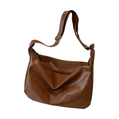 Backpack Bags For Women Soft Foldable Vegan Leather Shoulder Handbag Stylish Slouchy Tote Purses