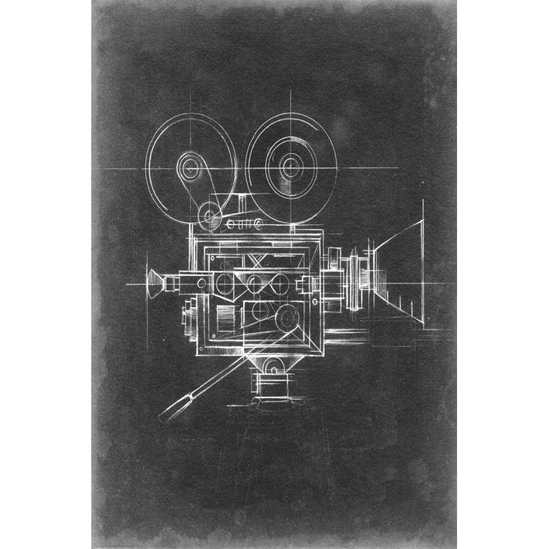 Caméra Blueprints II, H 30 po x l 20 po