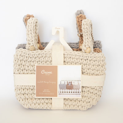 Hanging Storage Bin Trio