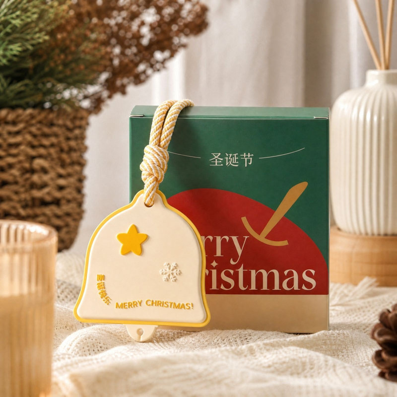 Pendentif boîte-cadeau Christmas Decorations, de profondeur