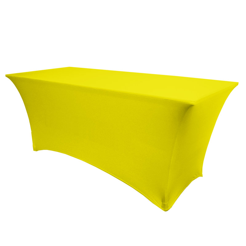 Ultimate Textile Rectangular Tables- 36" H, 60" x 30", 3, Lemon