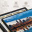 «Willamette River In Portland», reproduction sur toile-102858996