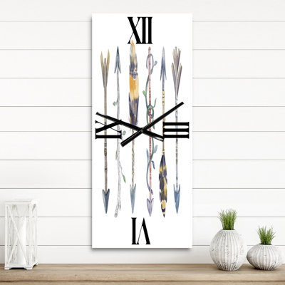 Horloge murale Ethnics Arrows