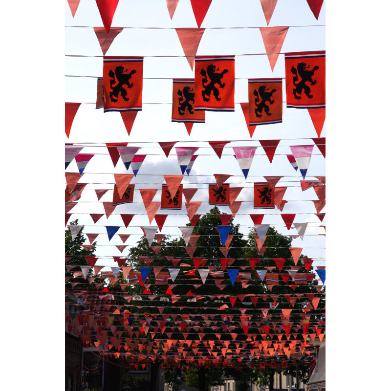 Dutch Flags by Lumiere36 - Wrapped Canvas Print, 76cm H x 51cm W