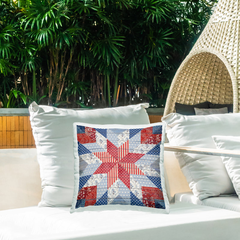 Coussin extérieur Patriotic Design par Susan Arnot