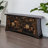 Painted Antique Solid Wood Shoe Cabinet 18 Pair Shoe Storage Cabinet