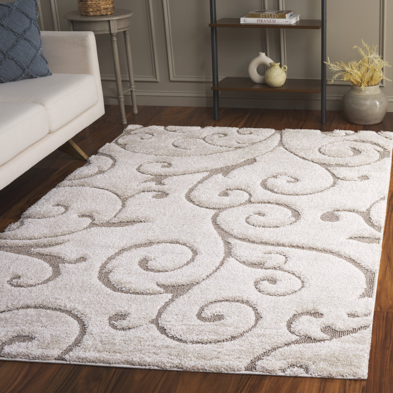 Deanna Performance Floral Rug, Rectangle 8' x 10'