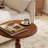  21"H Solid Wood Traditional Modern End Table-1235326625