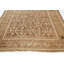 Tapis antique brun / beige en laine fabriqué à la main Karabagh Antique 6 pi 8 po x 12 pi 9 po