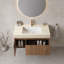 Meuble-lavabo mural simple 36 po avec lavabo-1456757279