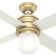 44" Hepburn 4 - Blade Standard Ceiling Fan with Wall Control and Light Kit Included