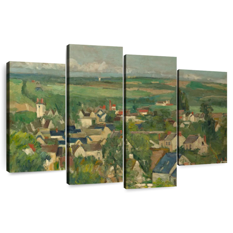 Alvord Auvers Panoramic View, 27" H x 43" W