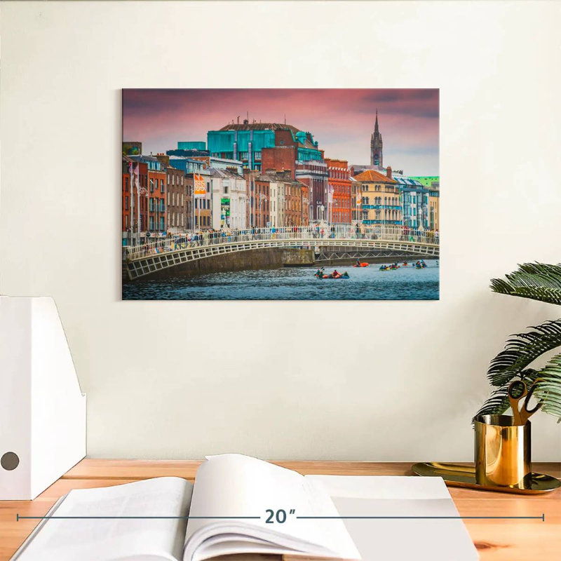 Ravi Dublin City, 8" H x 12" W