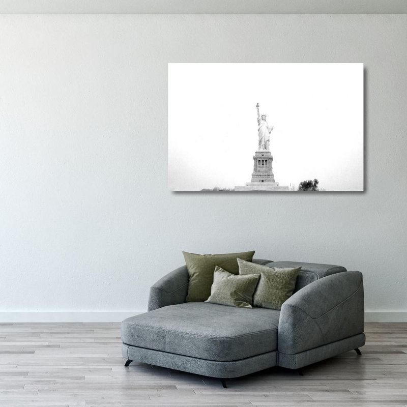 Statue de la Liberté, 1980, H 26 po x l 40 po
