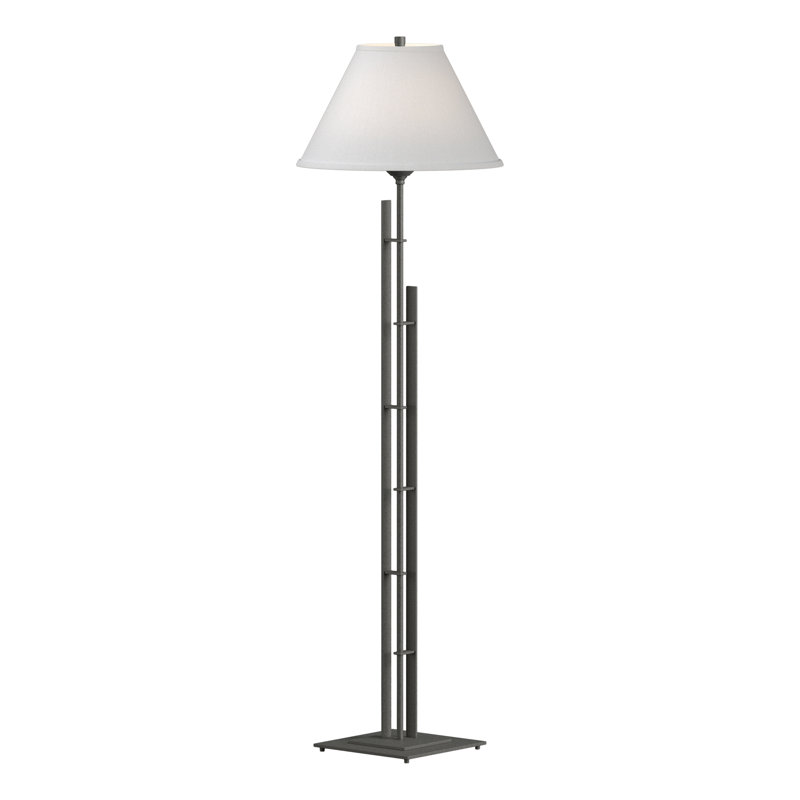 Metra 57.2" Floor Lamp, Natural Anna, Natural lron