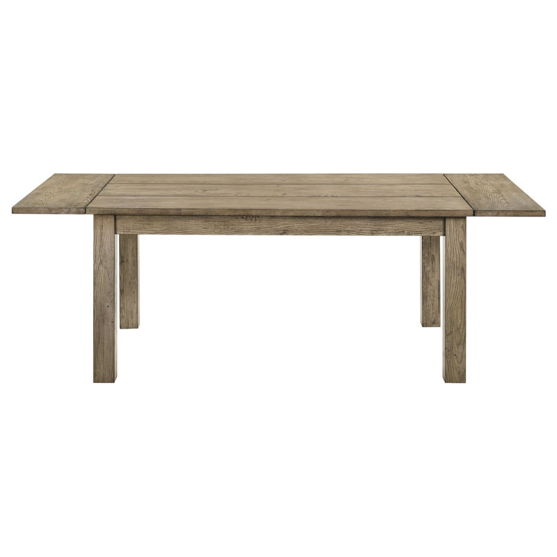 87-inch Solid Wood Extension Dining Table