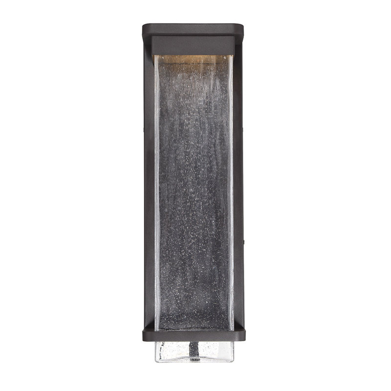 Vitrine LED Outdoor Flush Mount, Bronze, 16" H x 6.5" W x 4" D