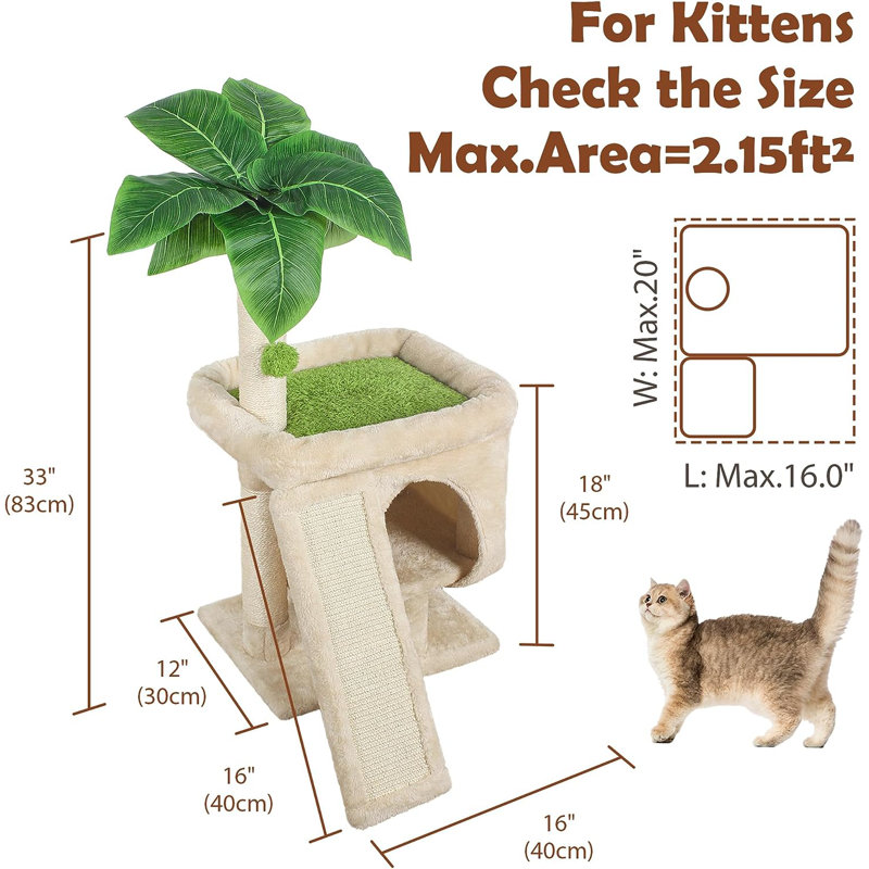 Dodier 33'' H Cat Tree