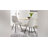 Upholstered Dining Chair with Padded Back-1798897053