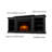 Eliot Grand 81'' TV Stand with Electric Fireplace-89152960