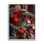 Ornements suspendus rouges à Noël - 260