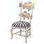 Freckle Fish Chair - Black/White Seat