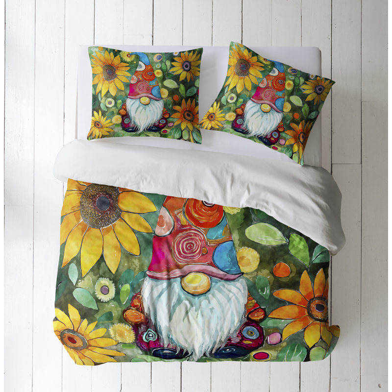 Modern & Contemporary Polyester Duvet Cover, Queen Duvet Cover + 2 Queen Shams